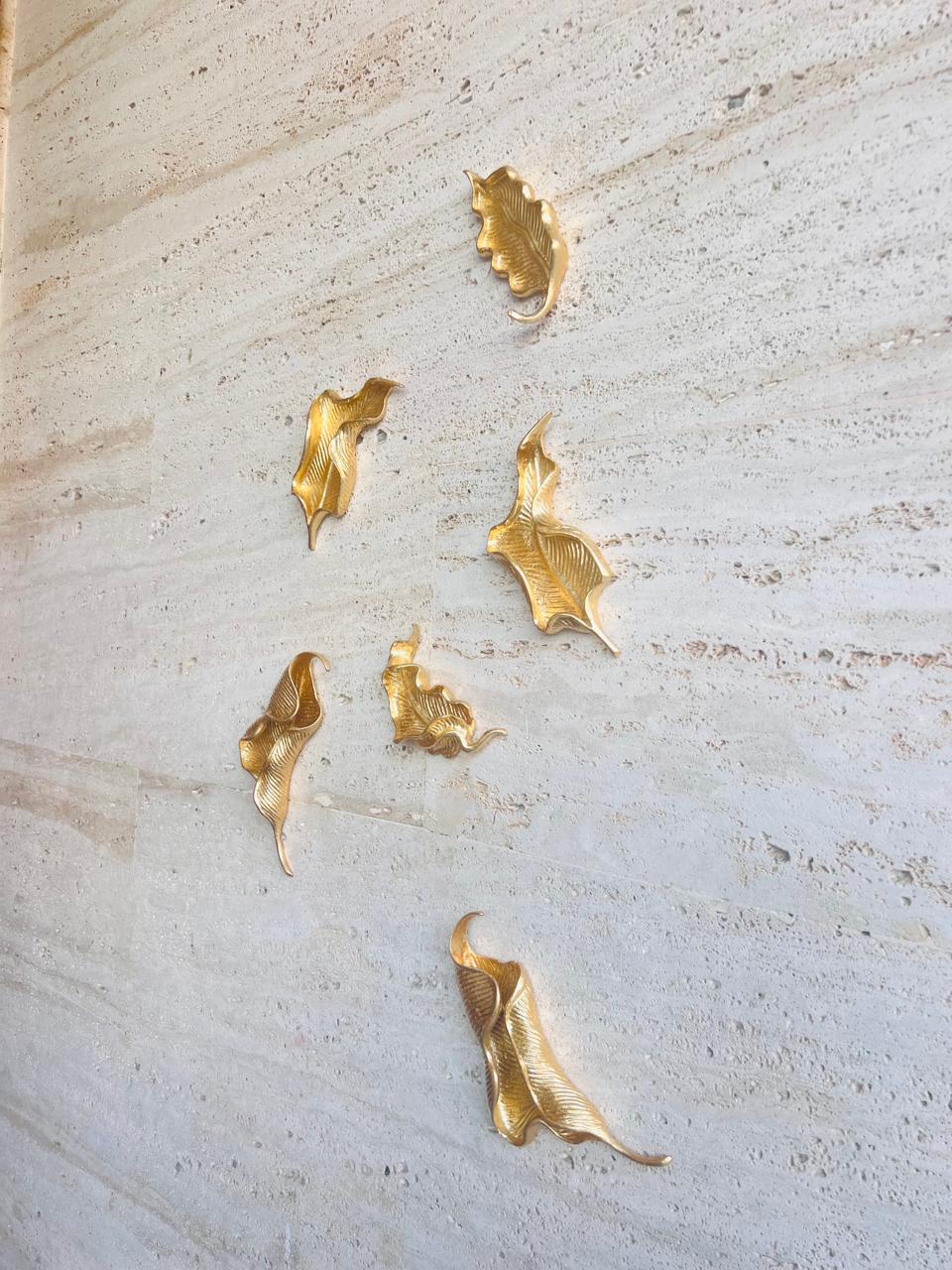 Aurum Wall Leaves