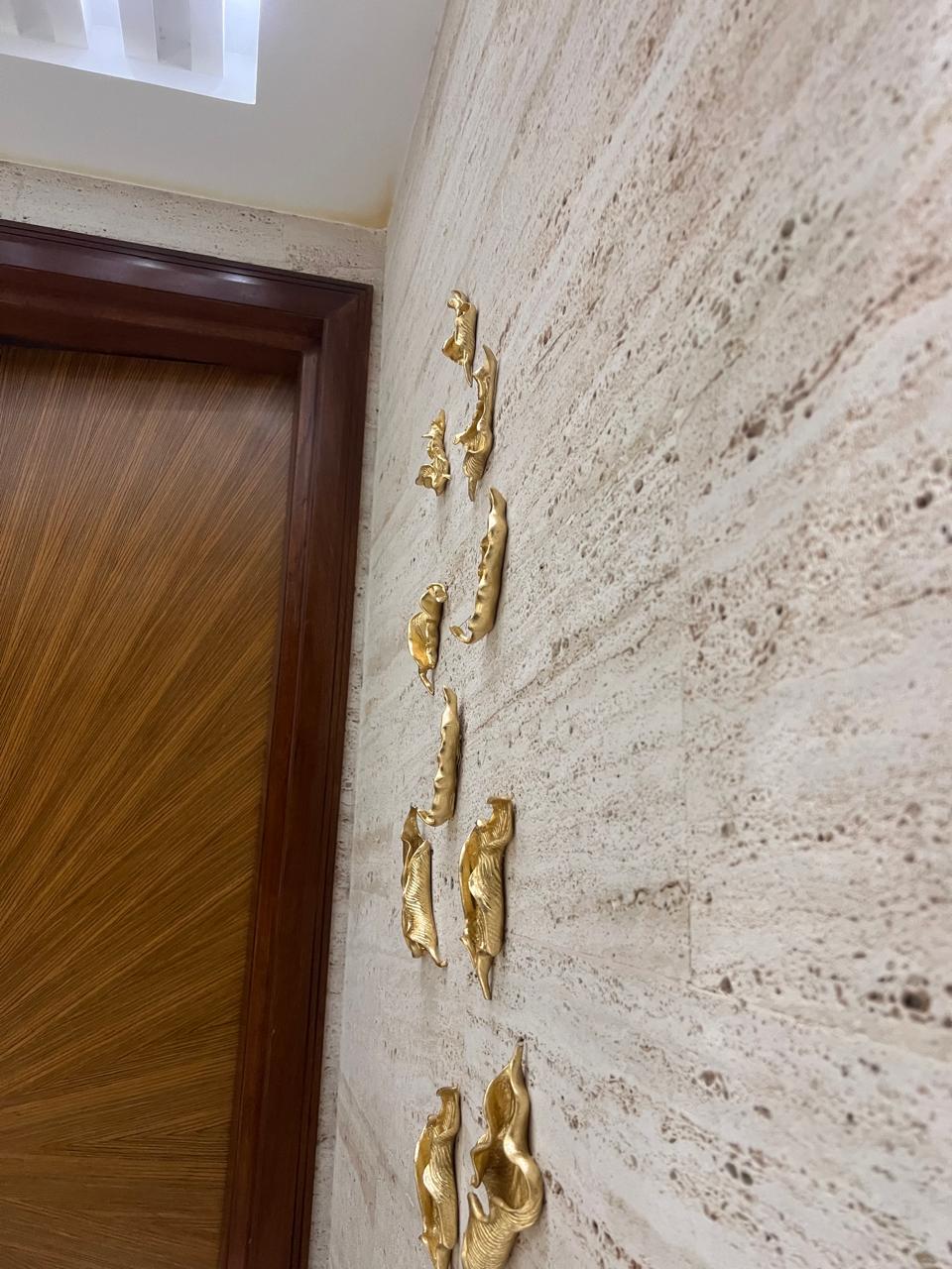 Aurum Wall Leaves
