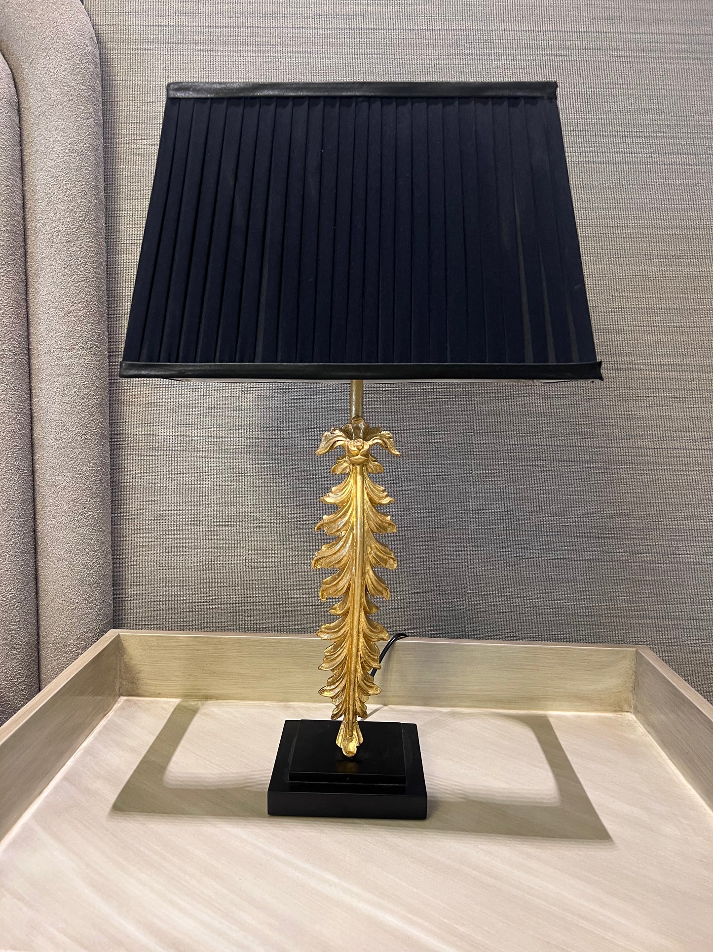 Acanthus leaf lamps