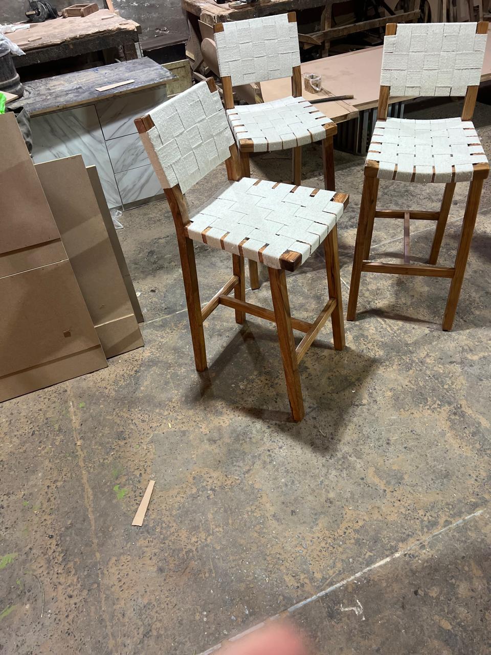 Sierra Woven Bar Chair