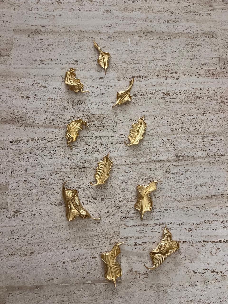 Aurum Wall Leaves